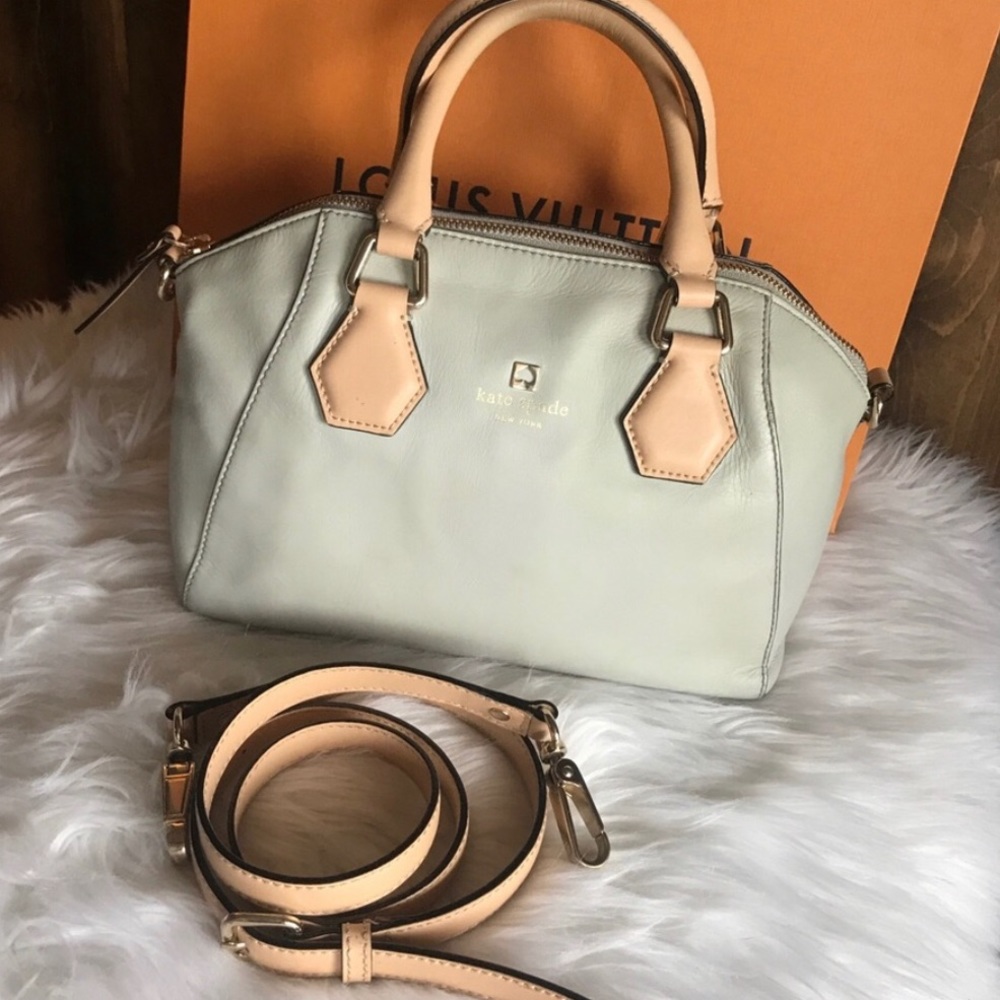 NWOT Grey Kate Spade Purse